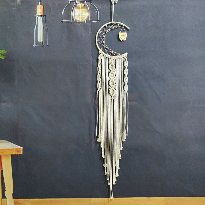Macramé Moon Wall Hanging Kalsten