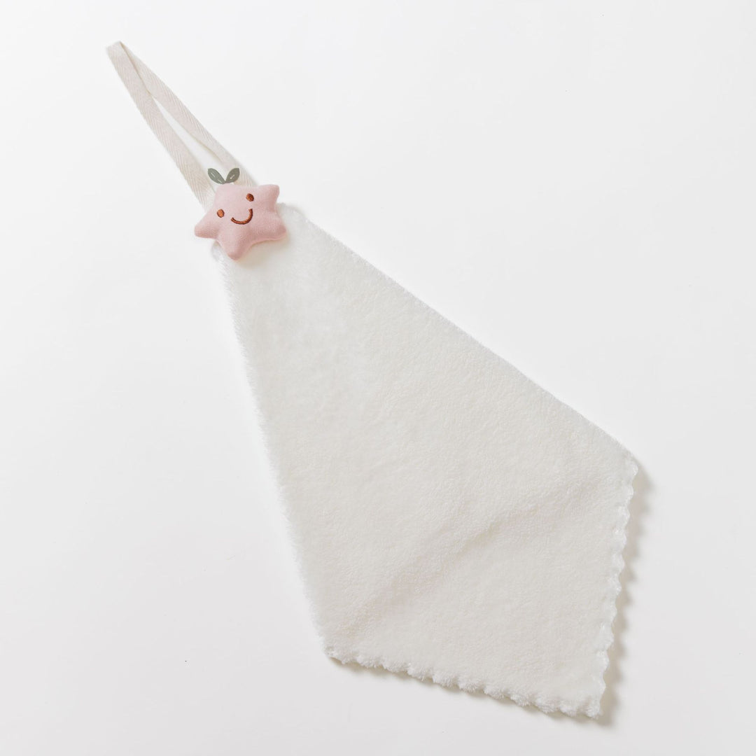 Plush Mouse Hooded Baby Bath Towel with Hanging Loop