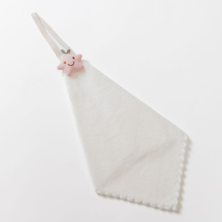 Plush Mouse Hooded Baby Bath Towel with Hanging Loop