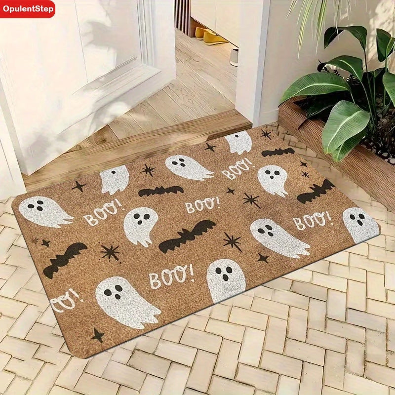 Halloween-Themed Decorative Doormat
