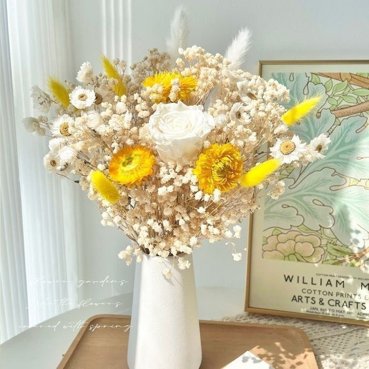 Dried Flower Bouquet Centerpiece