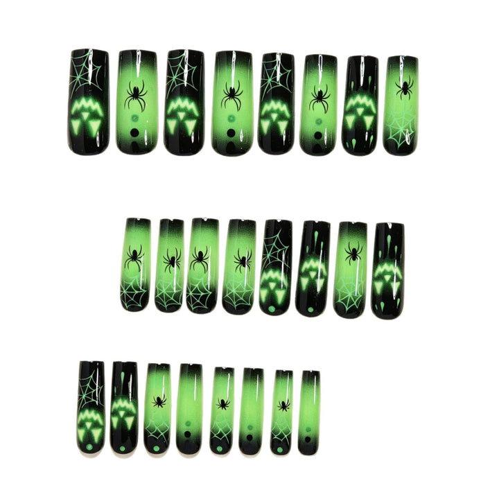 Halloween Themed Glow-in-the-Dark Nail Art Set Kalsten