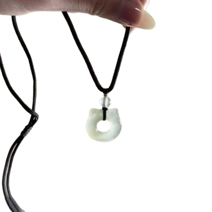 Cute Cat and Bone Pendant Necklace Kalsten