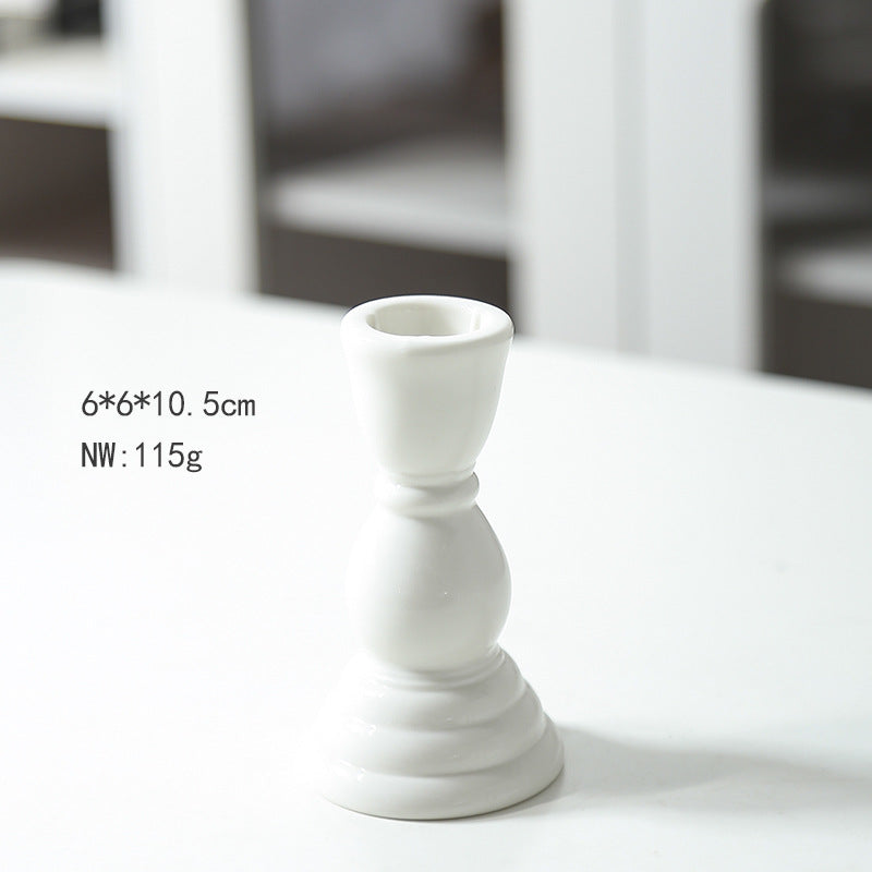 Modern Dual Chamber Ceramic Vase Kalsten
