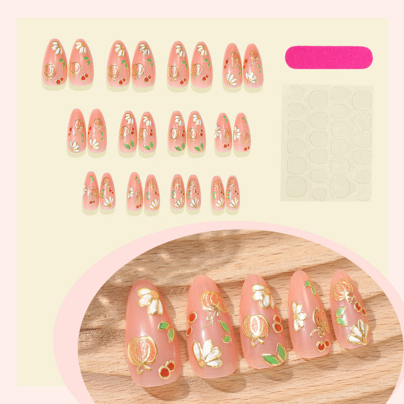 Elegant decorated artificial nail set Kalsten