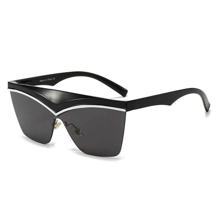 Ladies Designer Sunglasses with Asymmetrical Frame and High-Tech Lenses Kalsten