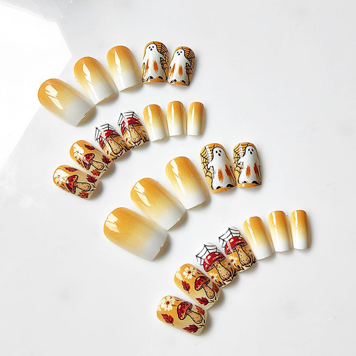 Artificial nails in Halloween design Kalsten