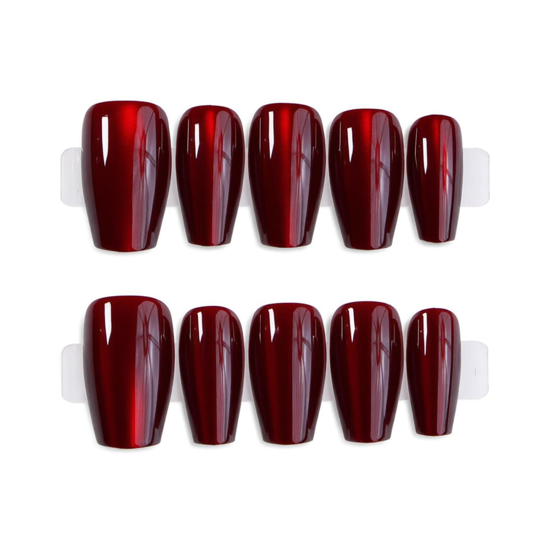 Glossy Stiletto Press-On Nail Art Set Kalsten
