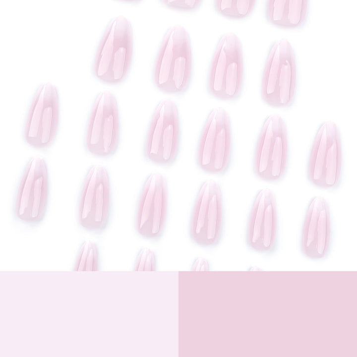 Elegant artificial nails with gentle ombre effect Kalsten