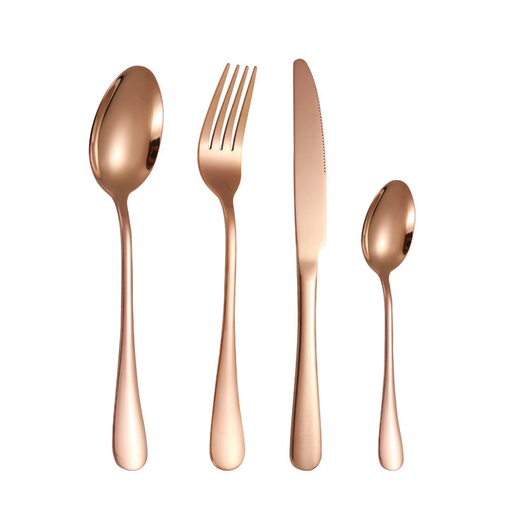 Elegant stainless steel cutlery set with ergonomic handle Kalsten
