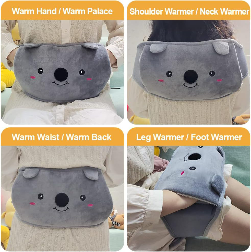 Cute Plush Hot Water Bottle Set Kalsten