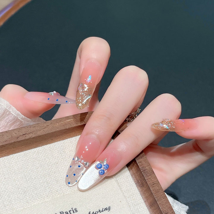 Decorative Glimmering Press-On Nail Art Set Kalsten
