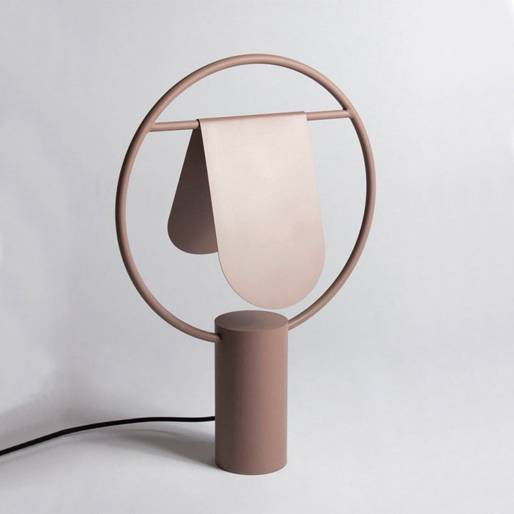 Artistic Table Lamp with Unique Silhouette