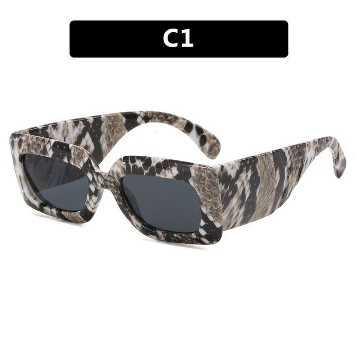 Women extravagant sunglasses with striking snake pattern Kalsten