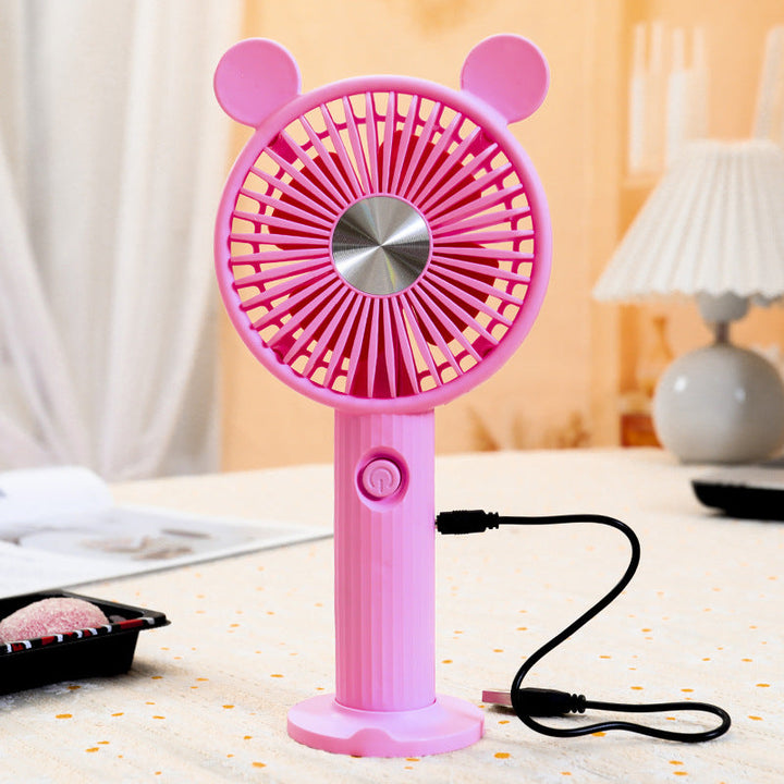 Women's Portable Mini Fan with Animal Ears Kalsten