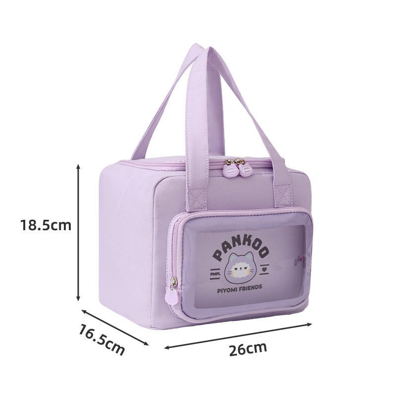Versatile Insulated Cosmetic and Food Storage Bag Kalsten