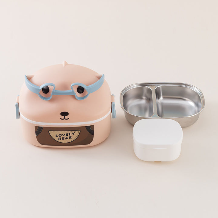 Adorable Animal-Themed Bento Box