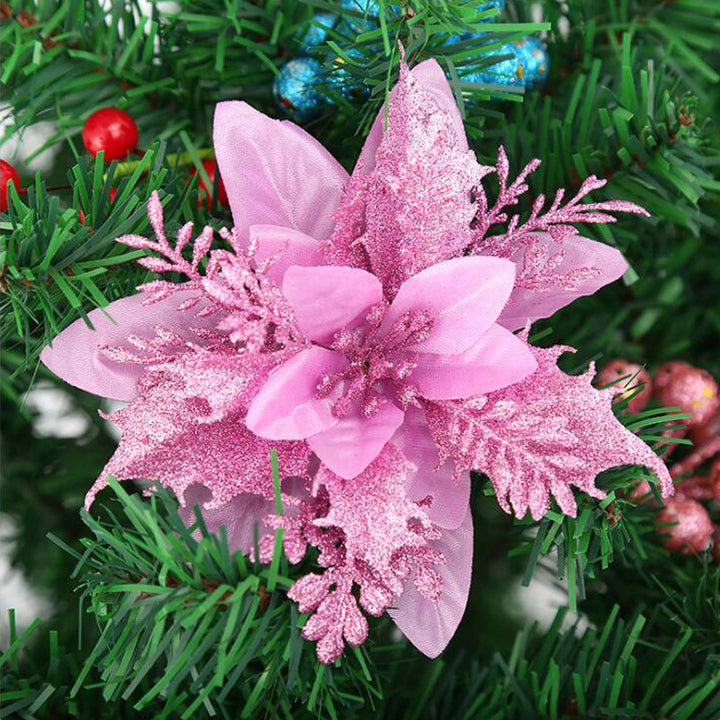 Decorative Glittering Floral Pin Kalsten