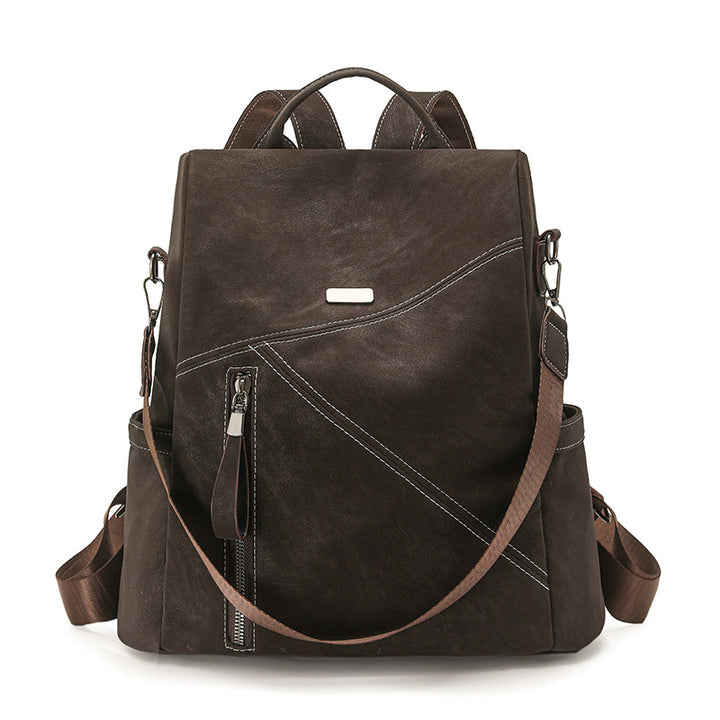 Stylish Multi-Functional Leather Backpack Kalsten