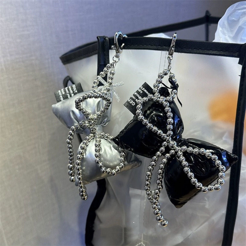 Decorative Bow-Shaped Charm Keychain Kalsten
