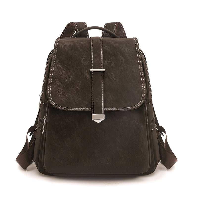 Stylish Faux Leather Backpack Kalsten