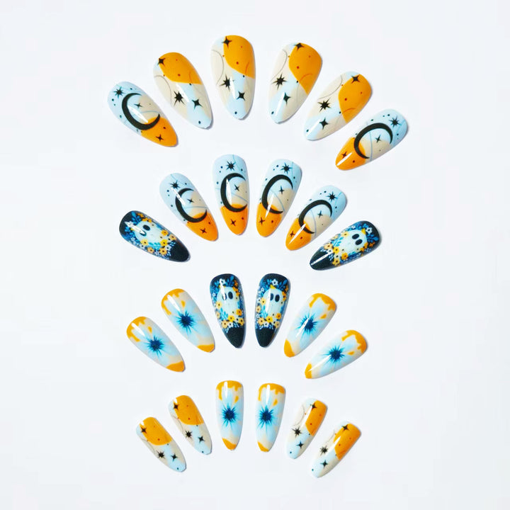 Creative Halloween-style Art Nails Kalsten