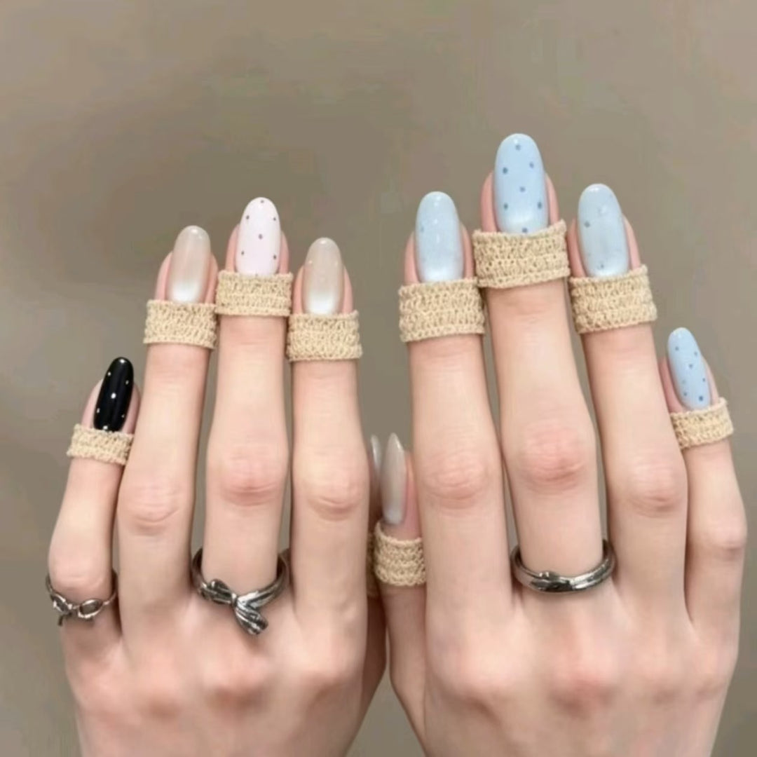 Stylish Press-On Nail Wraps Kalsten