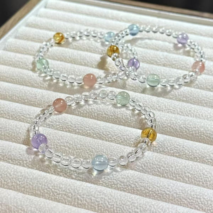 Adjustable Gemstone Stretch Bracelet Kalsten
