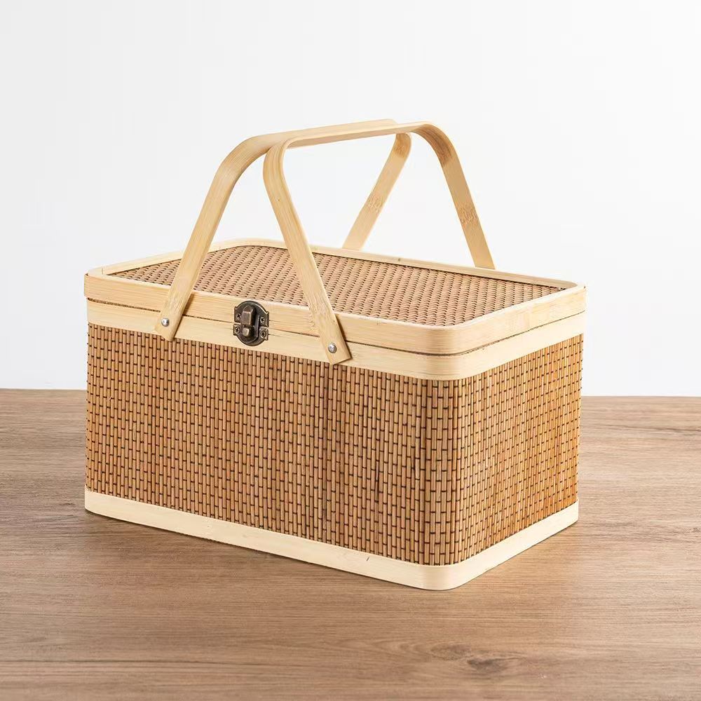 Practical Storage Basket Made of Rattan Kalsten