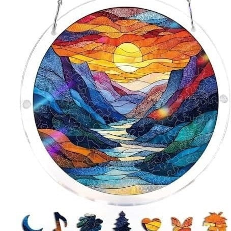 Stained Glass Wall Hanging Kalsten