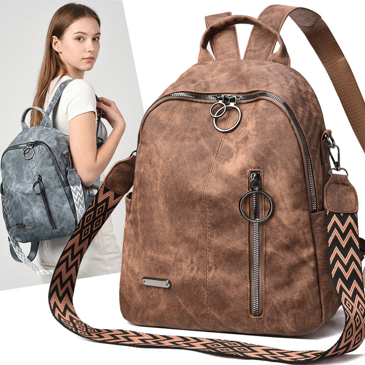 Vintage Leather Backpack Kalsten
