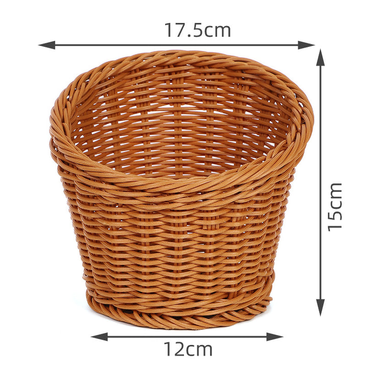 Decorative Woven Round Basket Kalsten