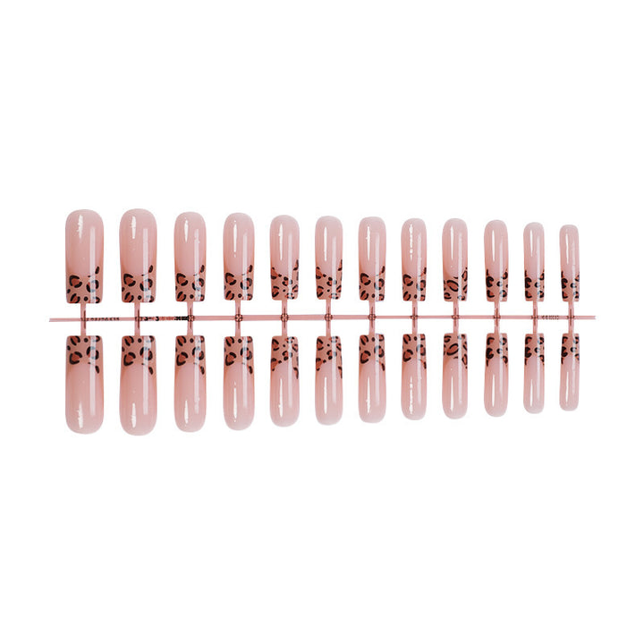 Stylish Leopard Print Press-On Nail Set Kalsten
