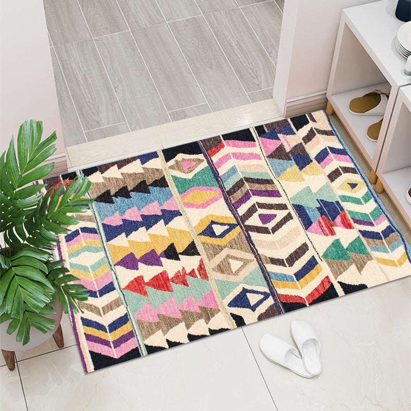 Geometric Pattern Decorative Floor Mat Kalsten
