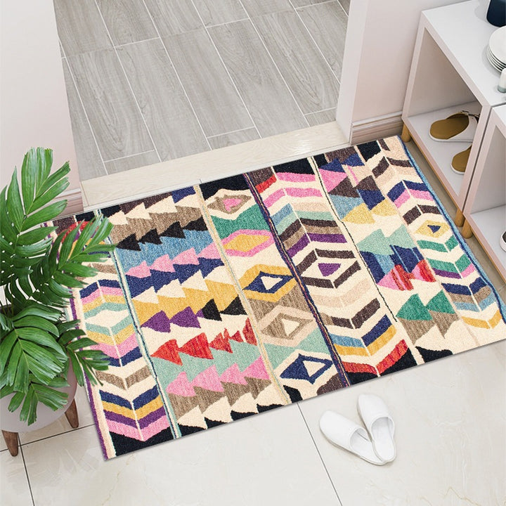 Geometric Pattern Decorative Floor Mat Kalsten