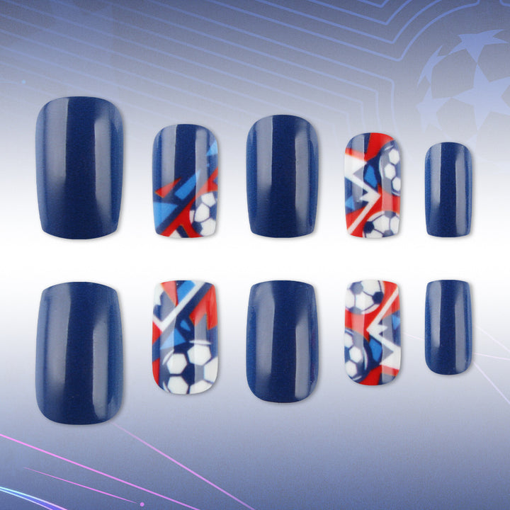 Sports-Themed Press-On Nails Kalsten