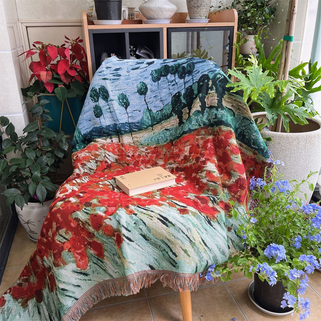 Artistic Tapestry Blanket