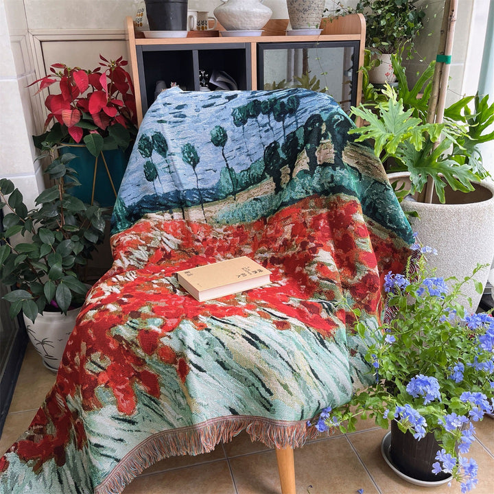 Artistic Tapestry Blanket