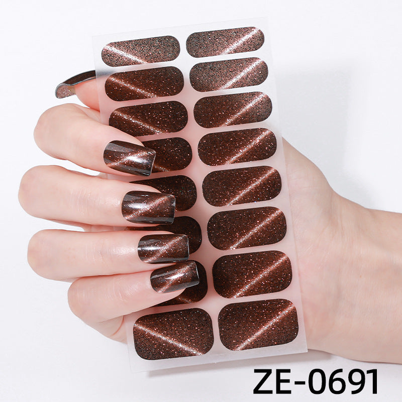 Ombre Glitter Nail Wraps