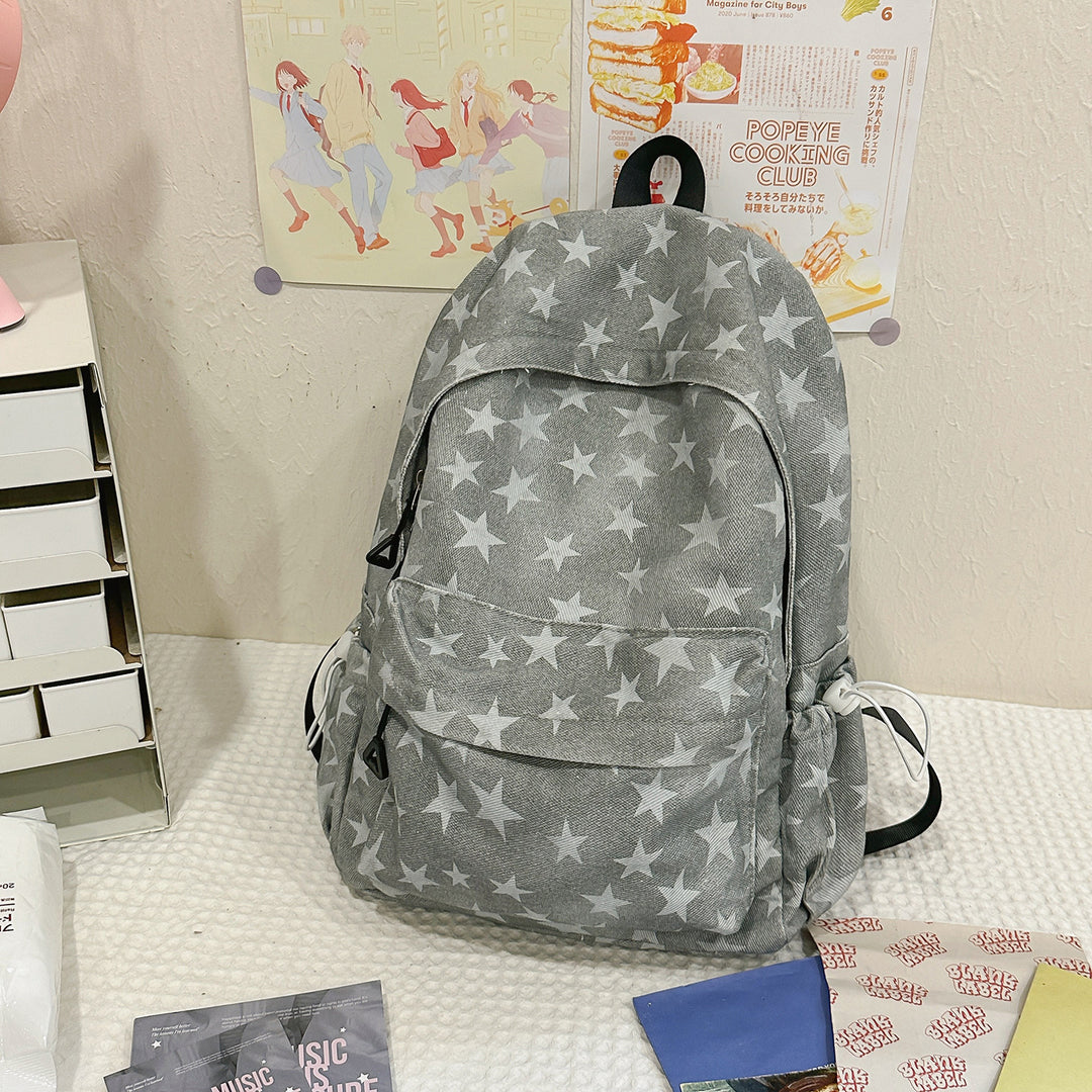 Casual Star-Print Backpack Kalsten 1791205441