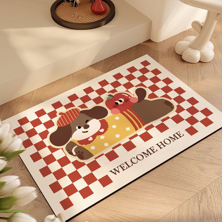 Cute Cartoon Animal Bath Mat Kalsten