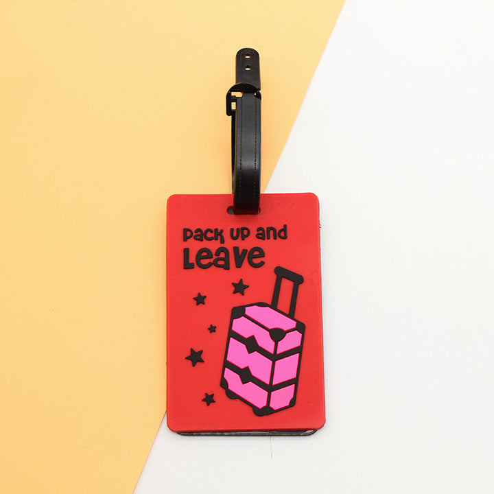 Unisex Travel-Themed Luggage Tag Kalsten