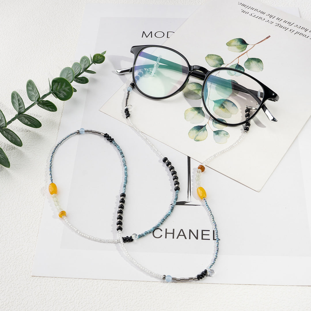 Handcrafted Beaded Eyewear Retainer Chain Kalsten