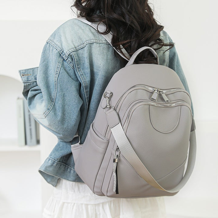 Premium Leather Multi-Functional Backpack Kalsten