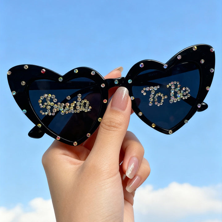 Heart-Shaped Bridal Party Sunglasses Kalsten