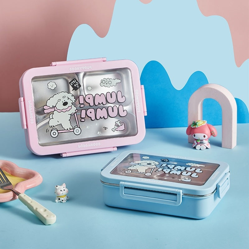 Cartoon-Themed Bento Box