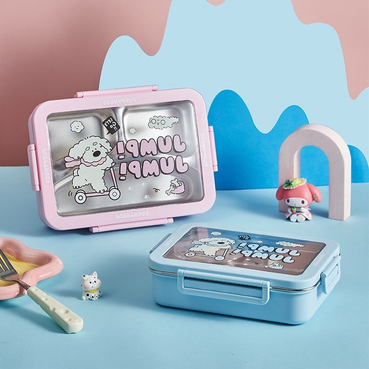 Cartoon-Themed Bento Box
