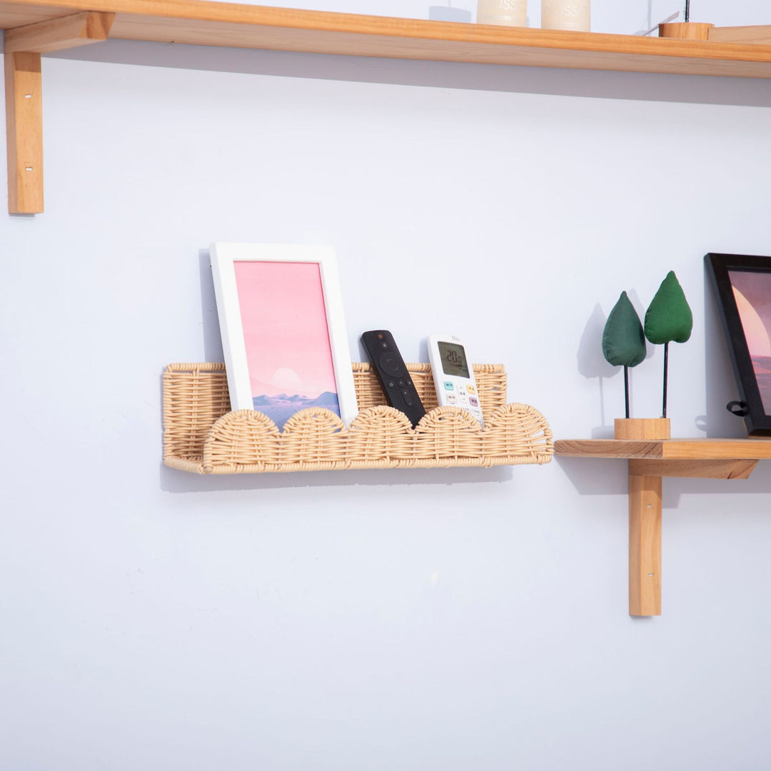 Handcrafted Decorative Wall Shelf Kalsten