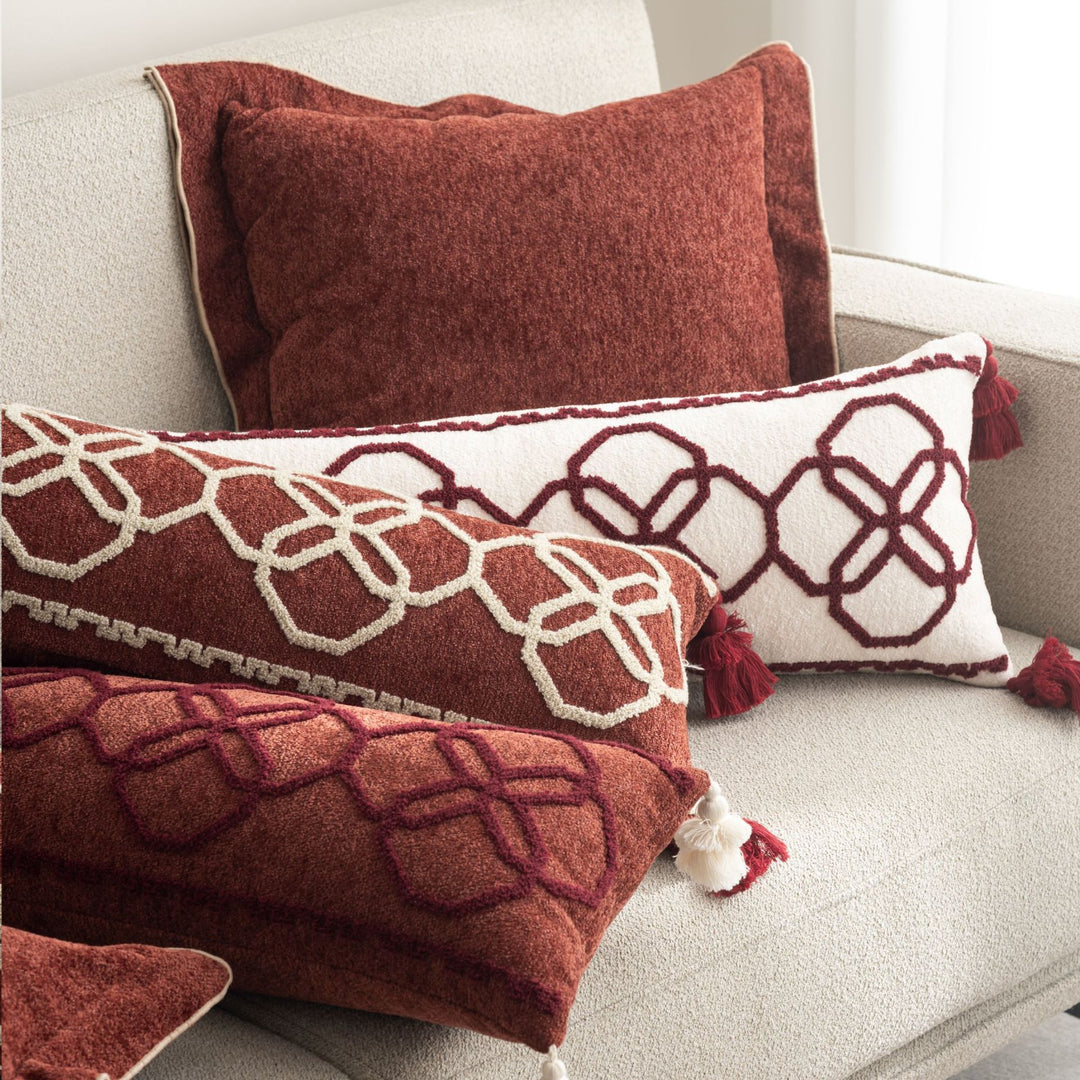 Handcrafted Handwoven Lumbar Cushion Cover