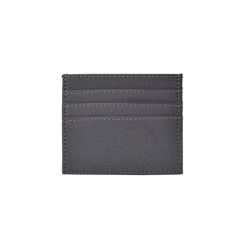 Textured Leather Card Holder